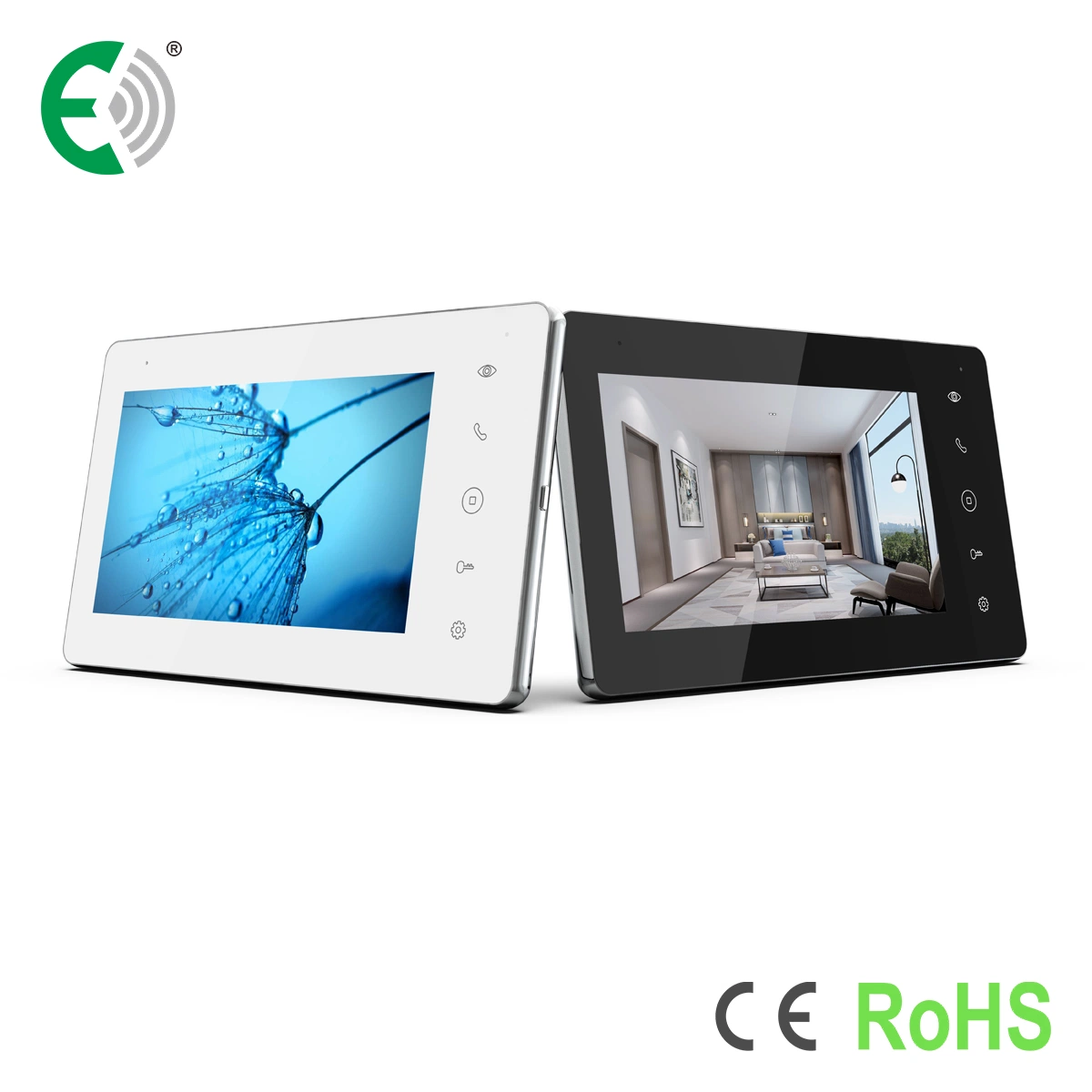 IP&WiFi Video Doorphone with Touch Screen Home Security