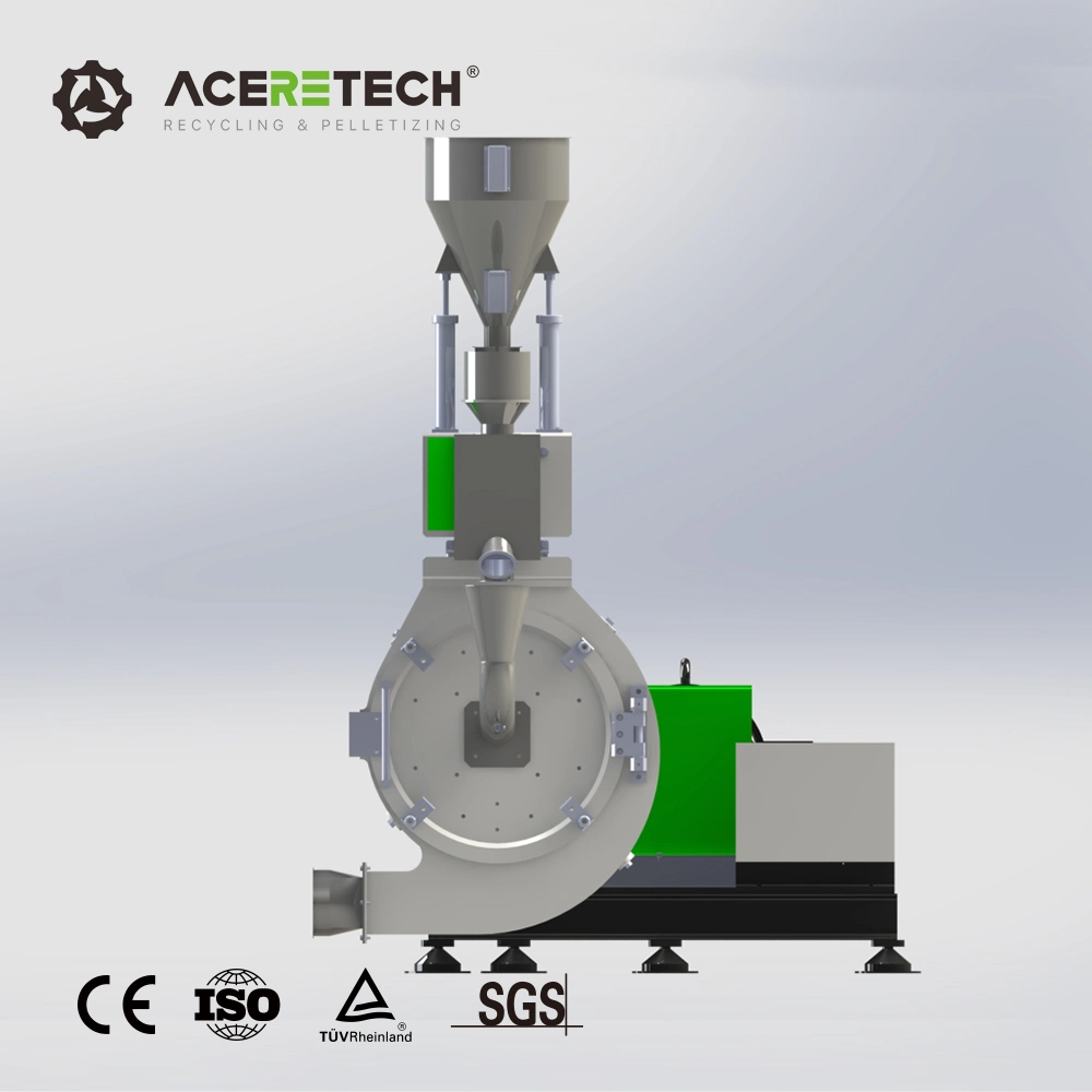 Long Service Life of Discs Between Regrindings Mini Plastic Grinder for Brittle Materials