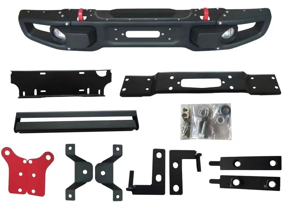 Durable Auto Parts Accesorios de coche Kit de carrocería paragolpes delantero para Jeep Wrangler Jk 07+ 4X4 off road de los paragolpes