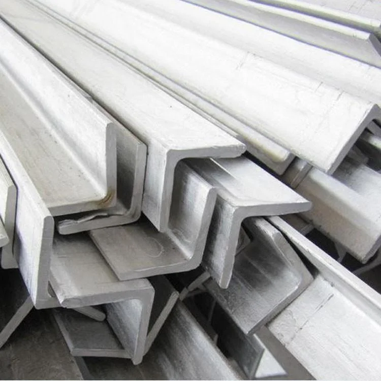 Hot Rolled 201 321 304 316L 310S 2205 2507 904L Stainless Steel Angle Bar Equal Unequal Angle Steel