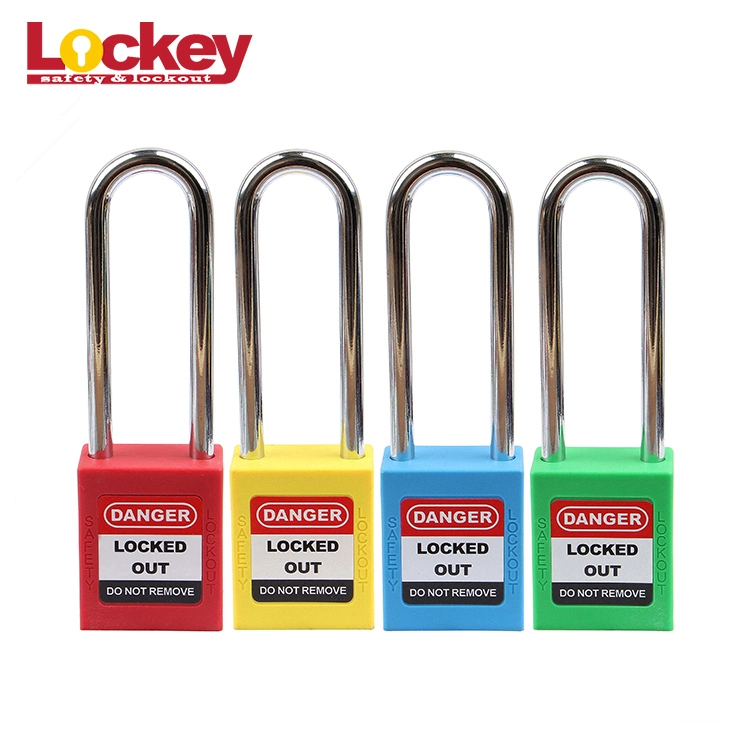 Lockey Loto 76mm Steel Shackle Safety Pad Lock