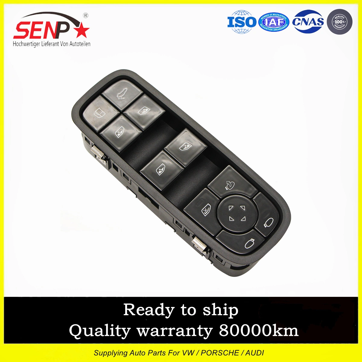 OEM 971 959 858 H Huo Senp High Quality Power Window Lifter Switch Assembly Porsche Panamera 17 Hybrid Power 971959858h