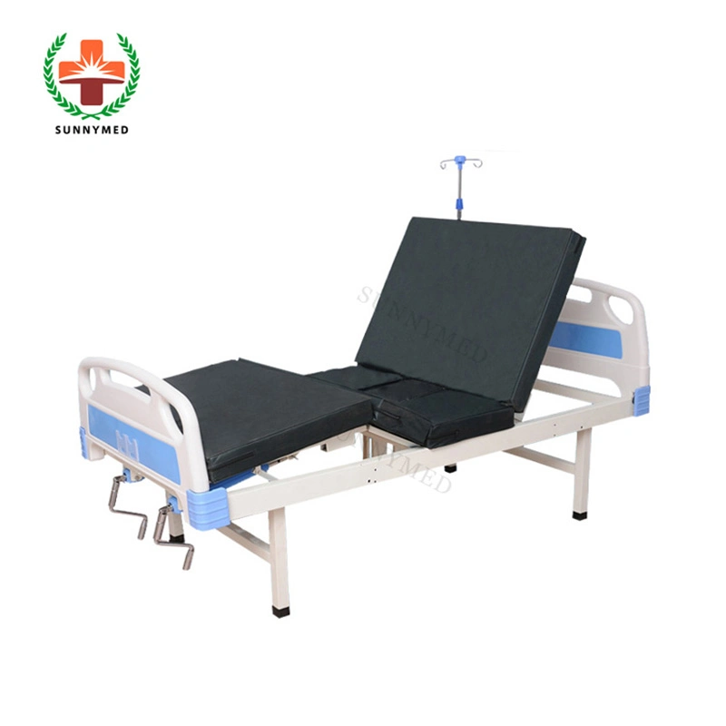 Sy-R009 2 Crank Hospital Nursing Care Bed Cheap Patient Bed