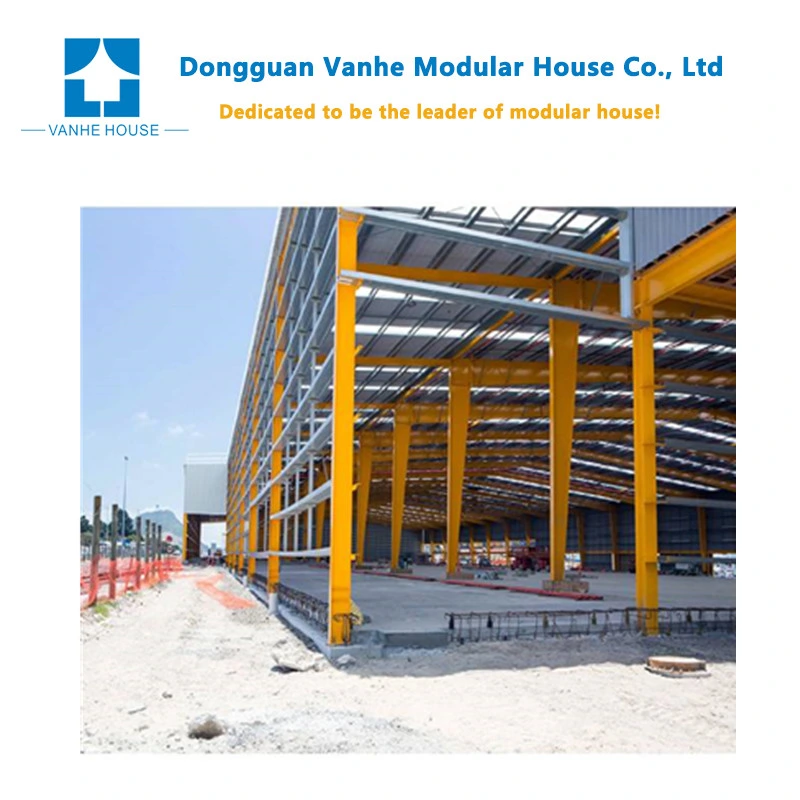 Factory Direct Export Light Weight Building Materials Construction Material Prefab Steel Structure Warehouse Building Design