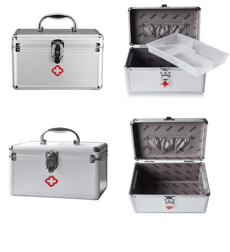 Household Medical Kit Aluminum Tool Case Medical Chest