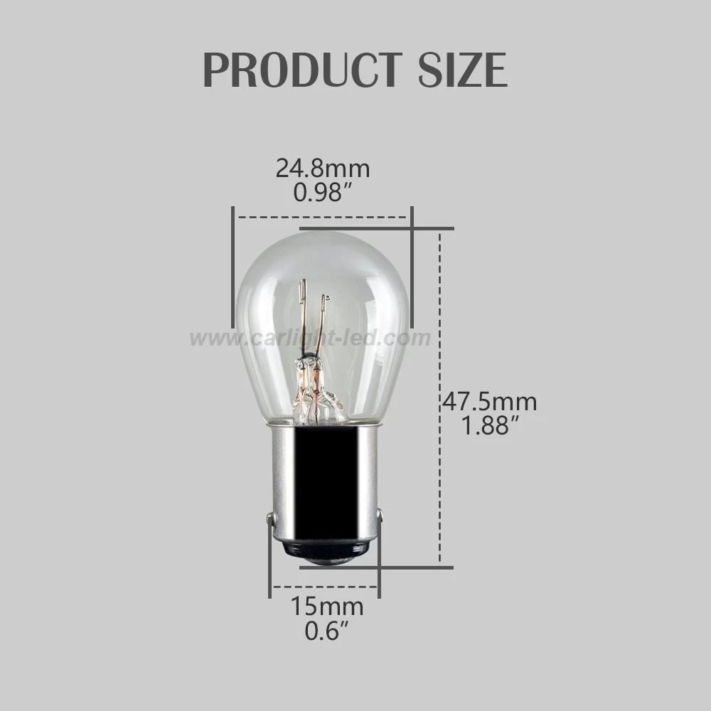 P21/5W Ba15D Car Auto Halogen Brake Lamp