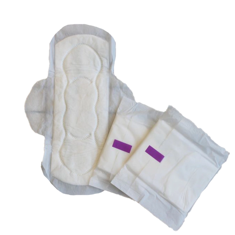 Fabricant OEM / ODM Femmes tampon sanitaire anion Serviettes de table de base Super Absorption élevée de femmes des serviettes de table