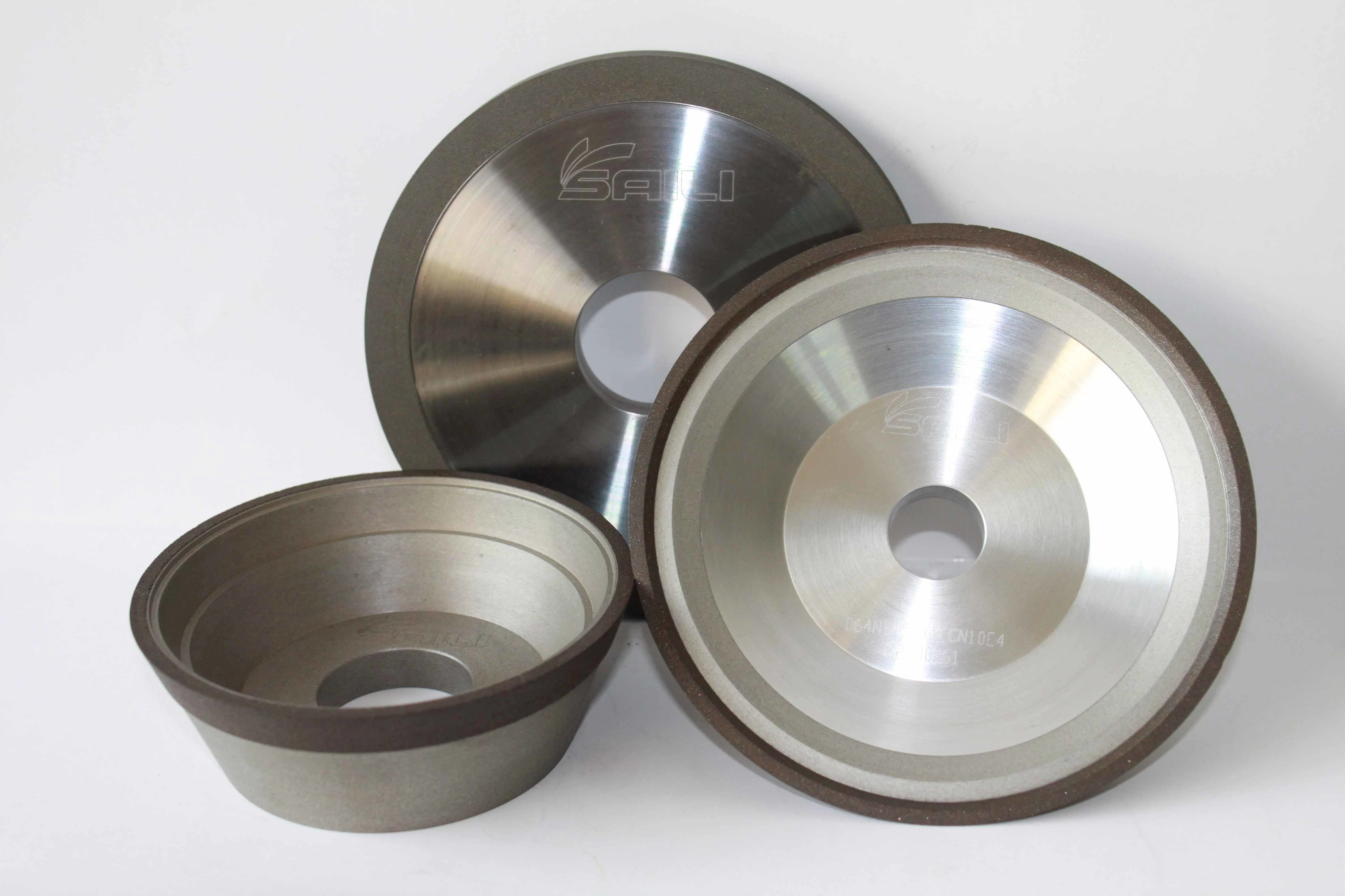 Superabrasives Diamond & CBN Grinding Wheels, 12V9 6A9 1A1 1V1 Grinding of Carbide Tools on CNC Tool Grinding Machines Like Saacke, Sch&uuml; Tte, Walter, Anca