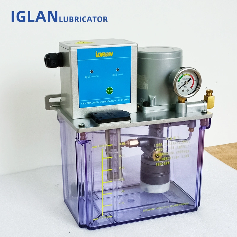 Iglan OEM Plastic Electric Automatic Small Portable Lubrication Pressure Relief Oil Pump