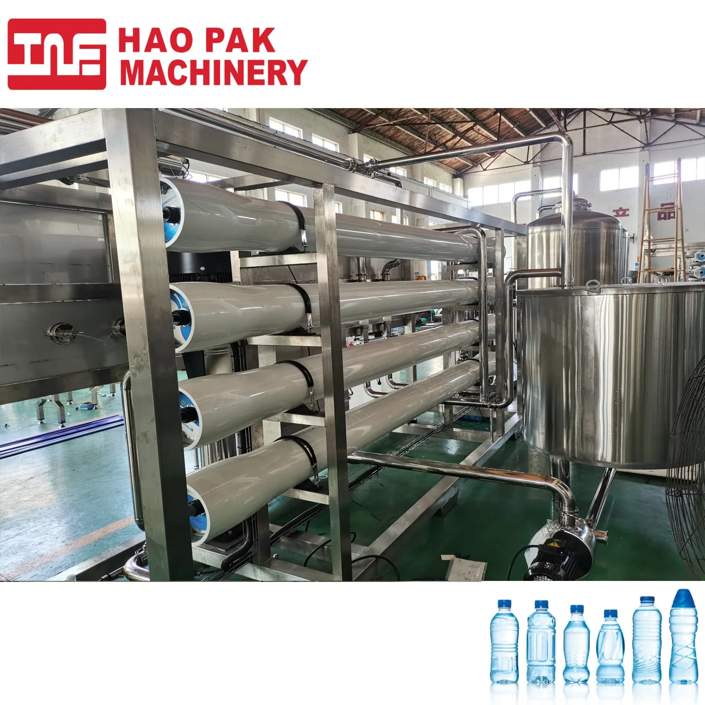 One Stage Well Water Treatment and Filtration Machine Set RO Reverse Osmosis Water Purify System