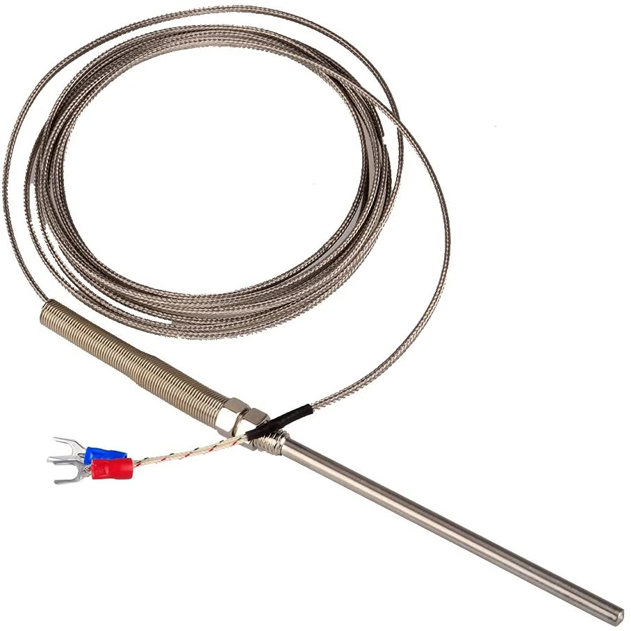 High quality/High cost performance PT100 PT1000 Rtd Temperature Sensor Thread M8 3 Core 1 Meter Wire Thermocouple Probe