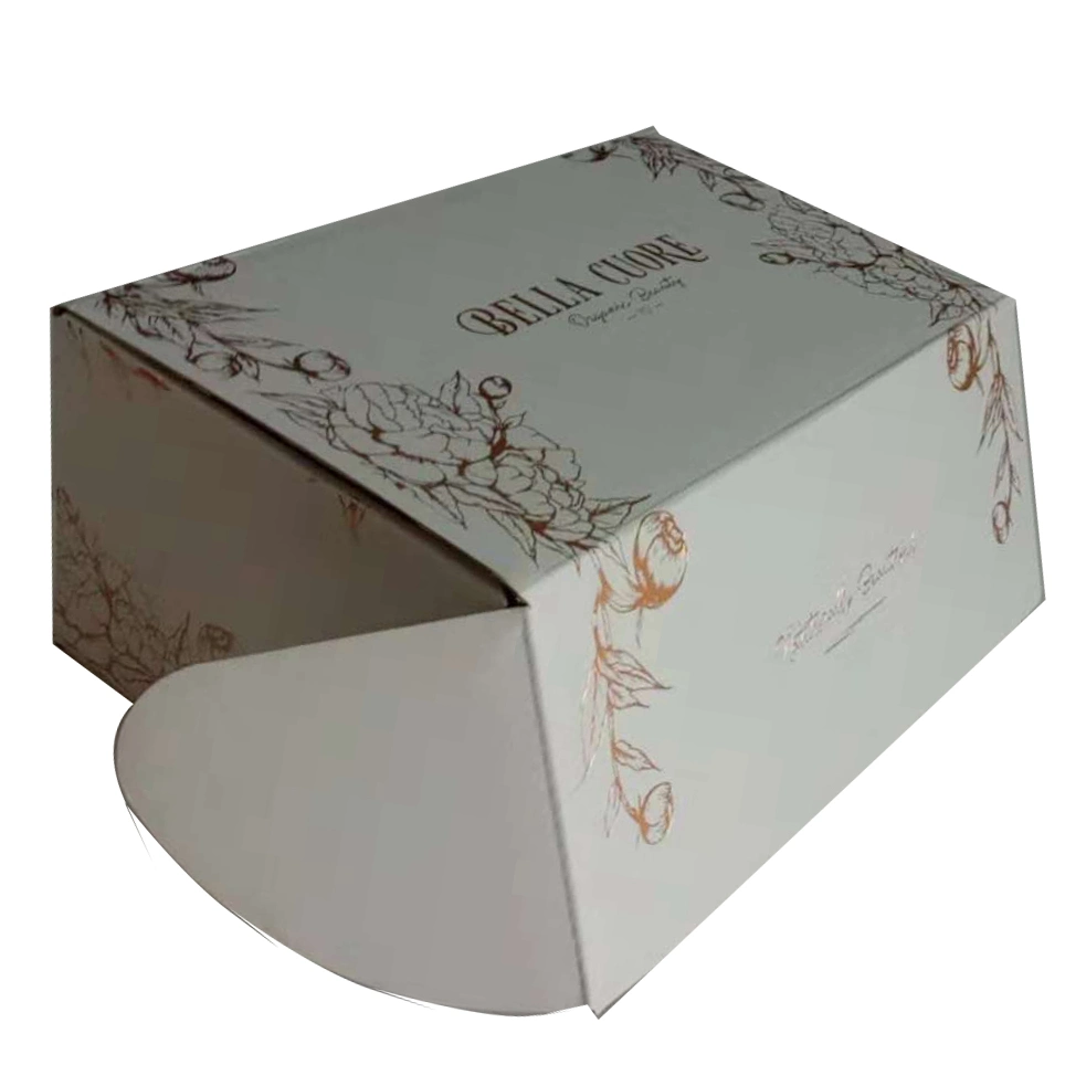 precio de fábrica de la decoración de lujo personalizado Caja de papel para embalaje de regalo