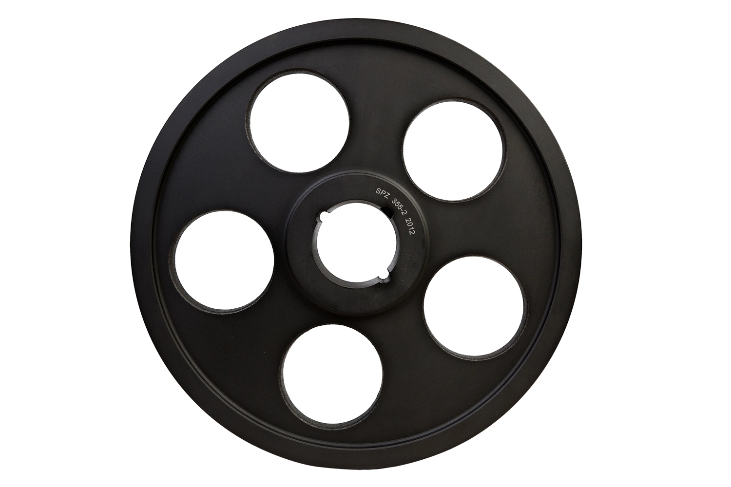 Ht250 Steel Taper Bushed Pulley Black Phosphating Treatment for Transmission Size Spz50-800