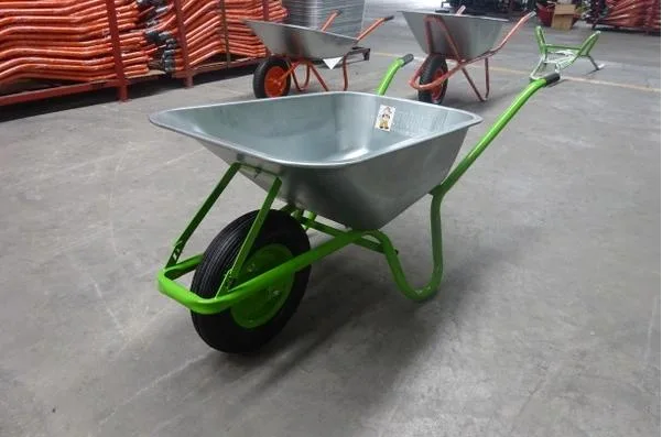 200kg Garden Trolley Cart Heavy Duty Construction Wheelbarrow Wheel Barrow