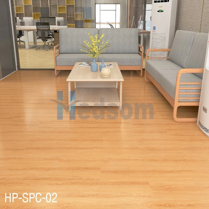 Anti Slip Click Lock System PVC Spc Vinyl Flooring for Living Room