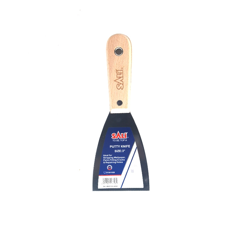 Sali 5&prime; &prime; High quality/High cost performance  Wooden Handle Durable Putty Knife