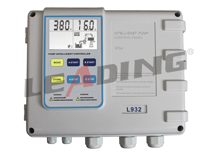 Bombas de água duas vezes no sistema de controlo eléctrico L932