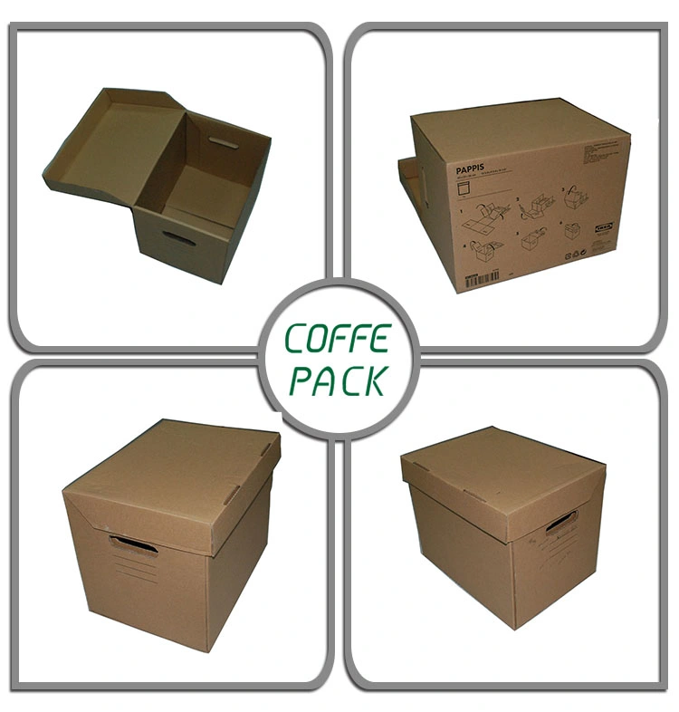 Custom Size Cardboard Document Archival Boxes