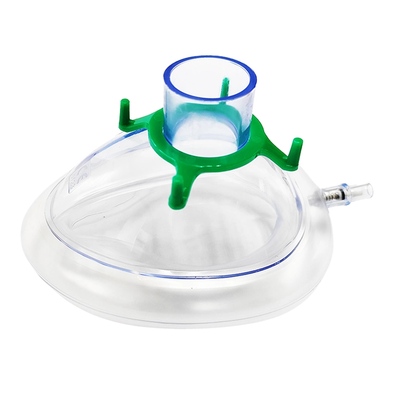 Disposable Medical PVC Anesthesia Mask Adult Small Size 3