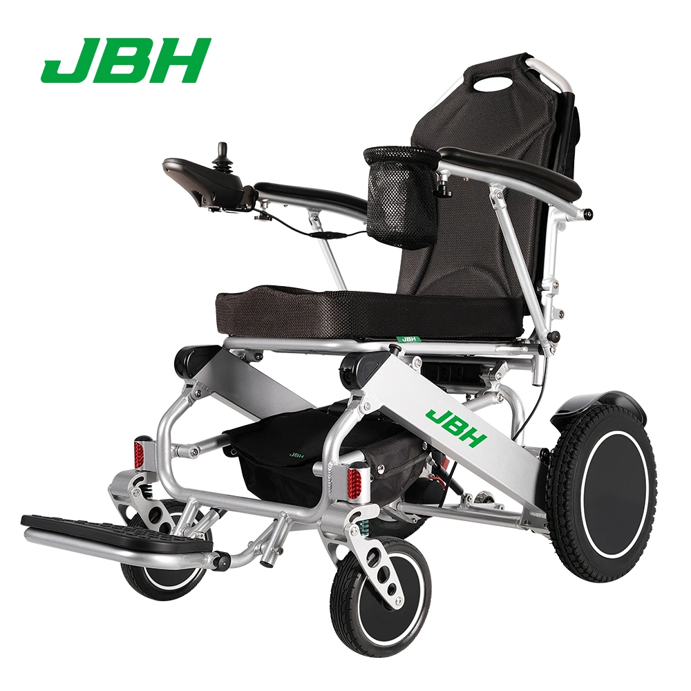 12 Inch Motor Rear Wheel Electric Folding Cerebral Palsy Portable Adult D26 Wheelchair