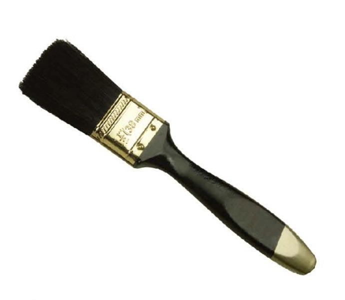 Paint Brush Has Various Sizes Plastic Bristle Brush with Hardwood Handle