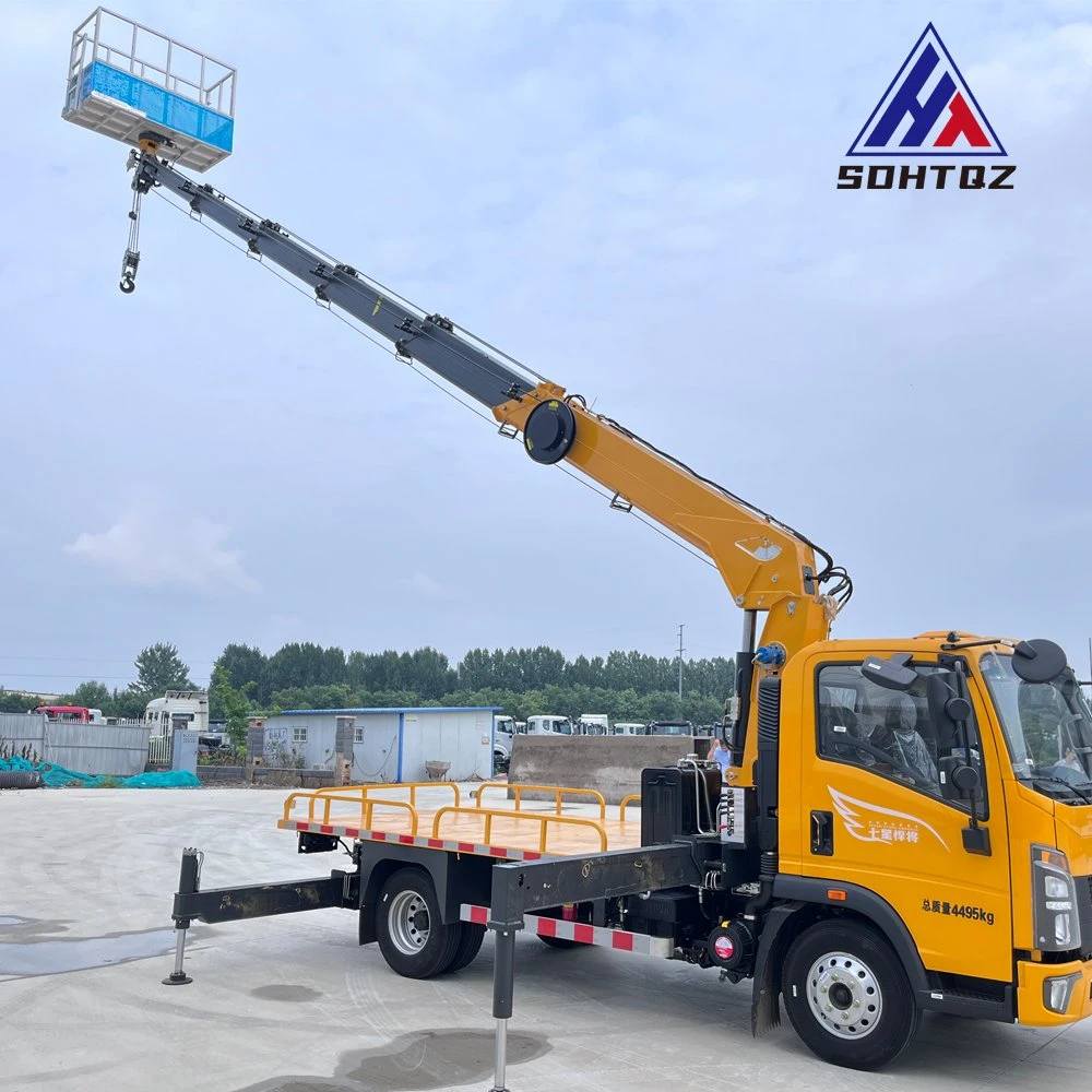 Haitai 16m 18m 20m 22m 24m 26m 32m Manned Truck with Aerial Work Platform Truck for Sale