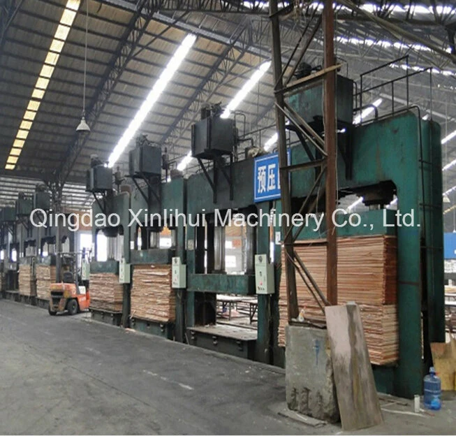 Plywood Multi Layer Hot Press Line/ Automatic Hydraulic Veneer Plywood Hot Press Machine/ CNC Rotary Veneer Clipper, Wood Pallet Hot Press Machine Line