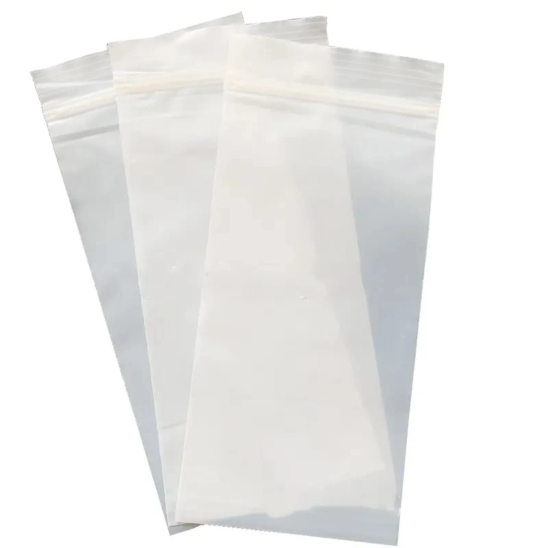 Biodegradable Self Sealing Ziplock Transparent Food Plastic Packaging Display Bag