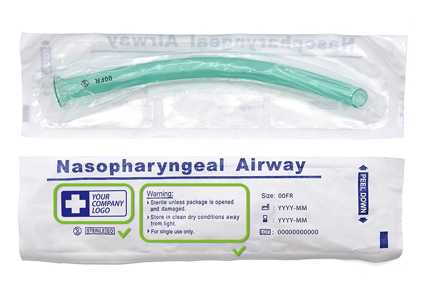 Manufacturer Medical Grade PVC CE ISO FDA Nasopharyngeal Airway