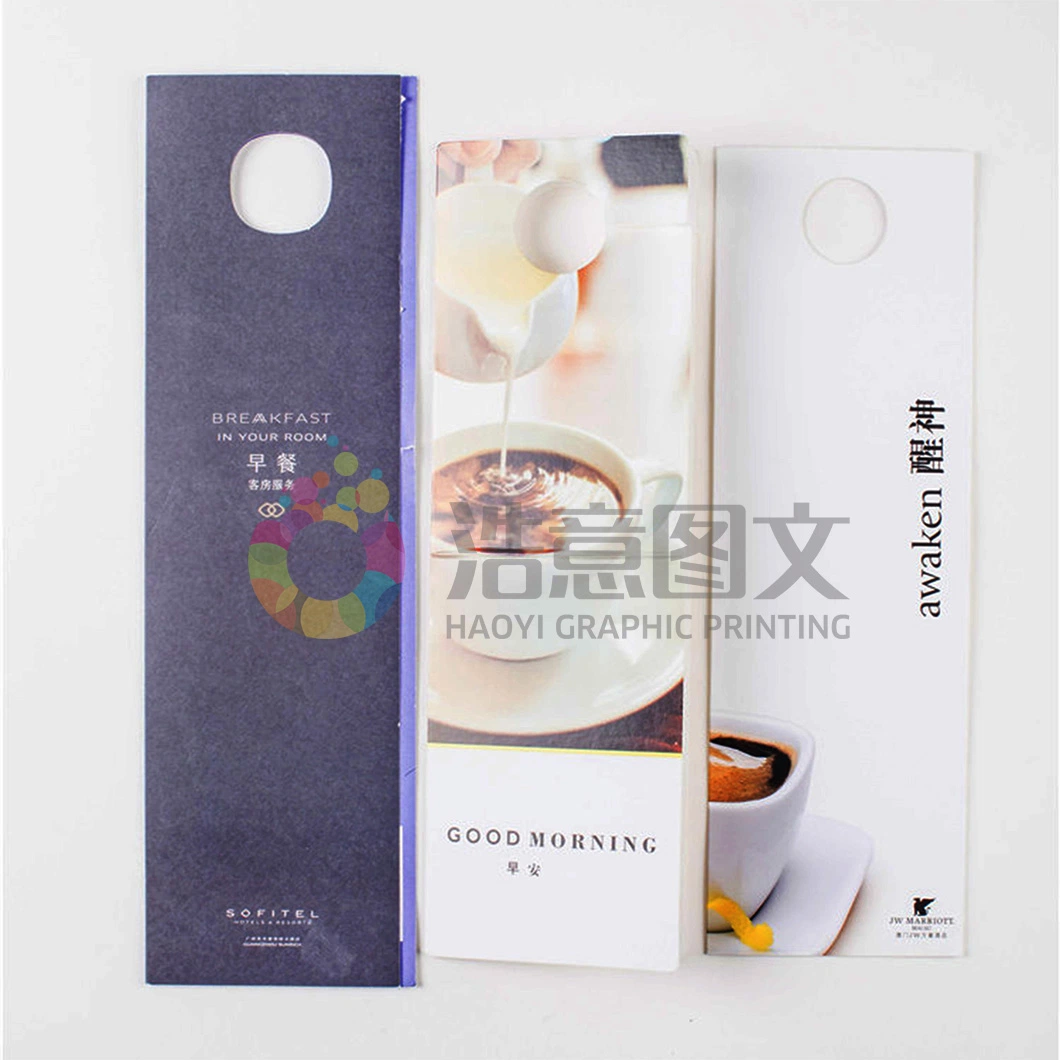 Chinese Wholesale/Supplier Company PVC Door Tag Card Offset Printing Packaging