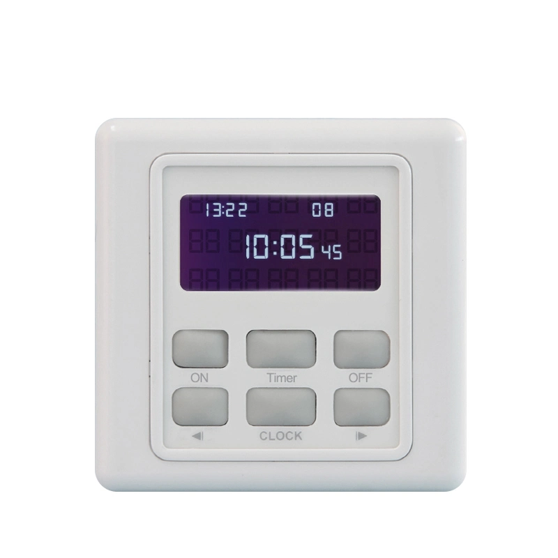 220V Time Control Switch with Weekly Multiple Period Settings