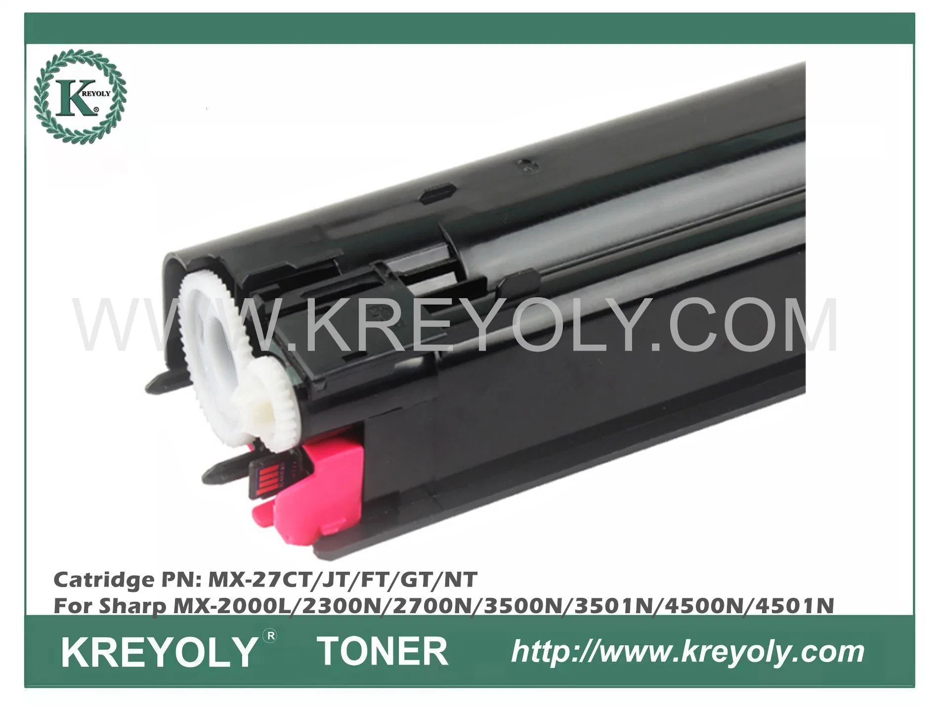 TONER POUR COPIEUR MX-27CT/JT/FT/GT/NT POUR SHARP MX-2000L/2300N/2700N/3500N/3501N/4500N/4501N