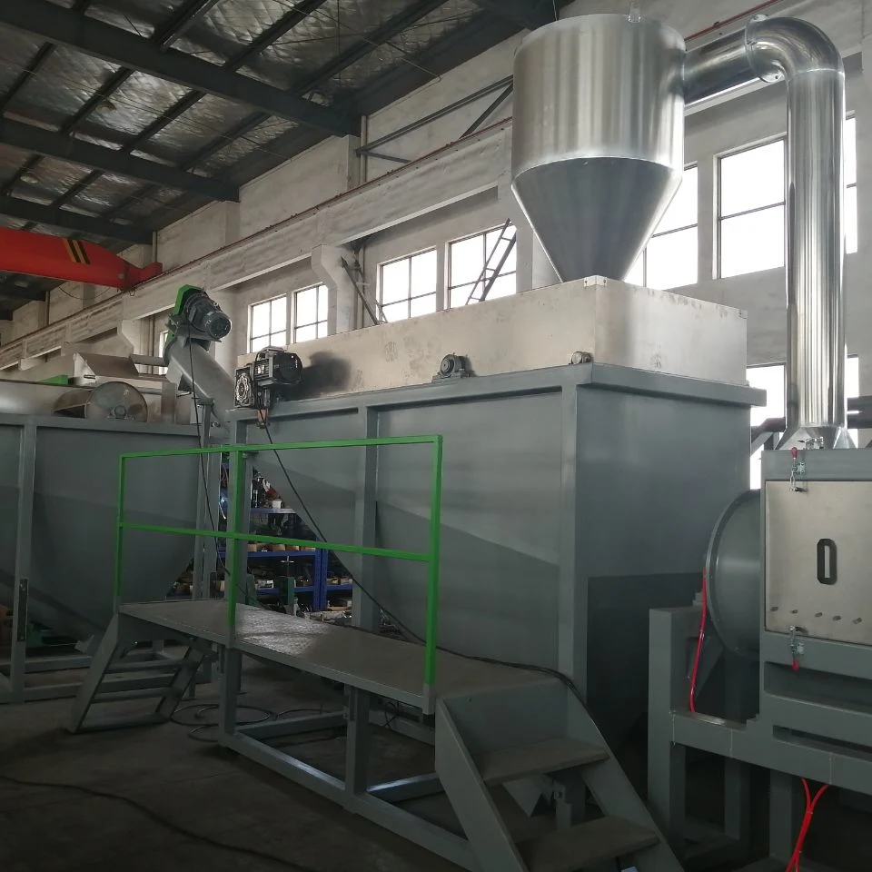 Used Pet Bottle Crushing Recycling Washing Cleaning Drying Machine