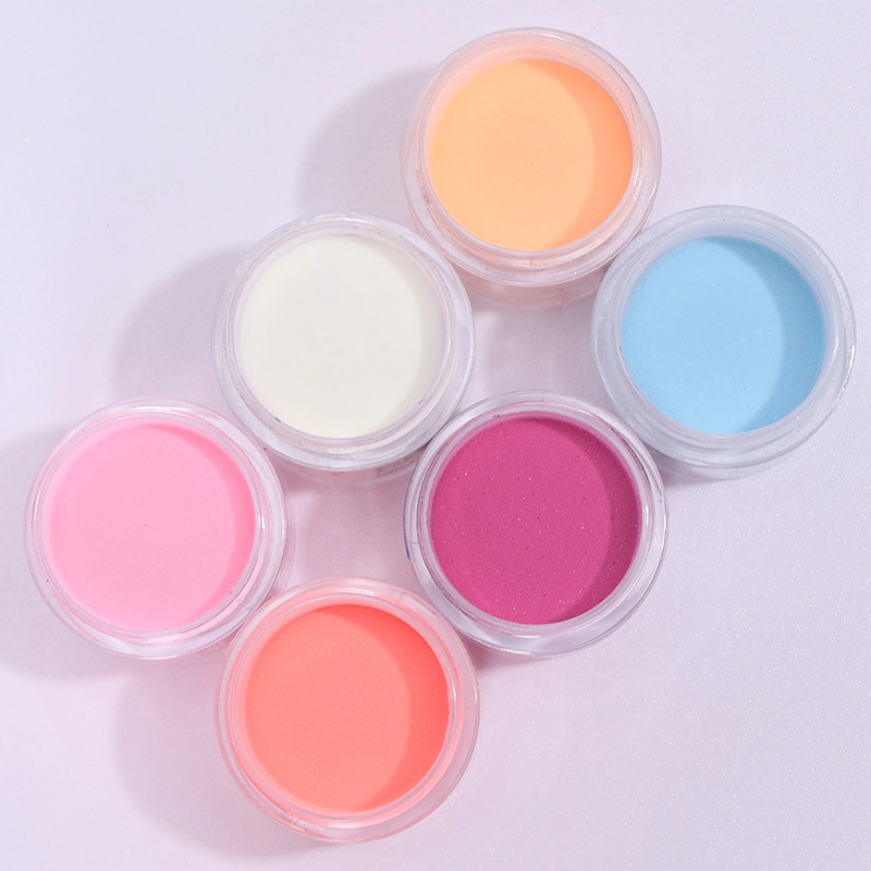 Luminous Colors Dipping Nail Powder for Acrylic Nail Extension Carving