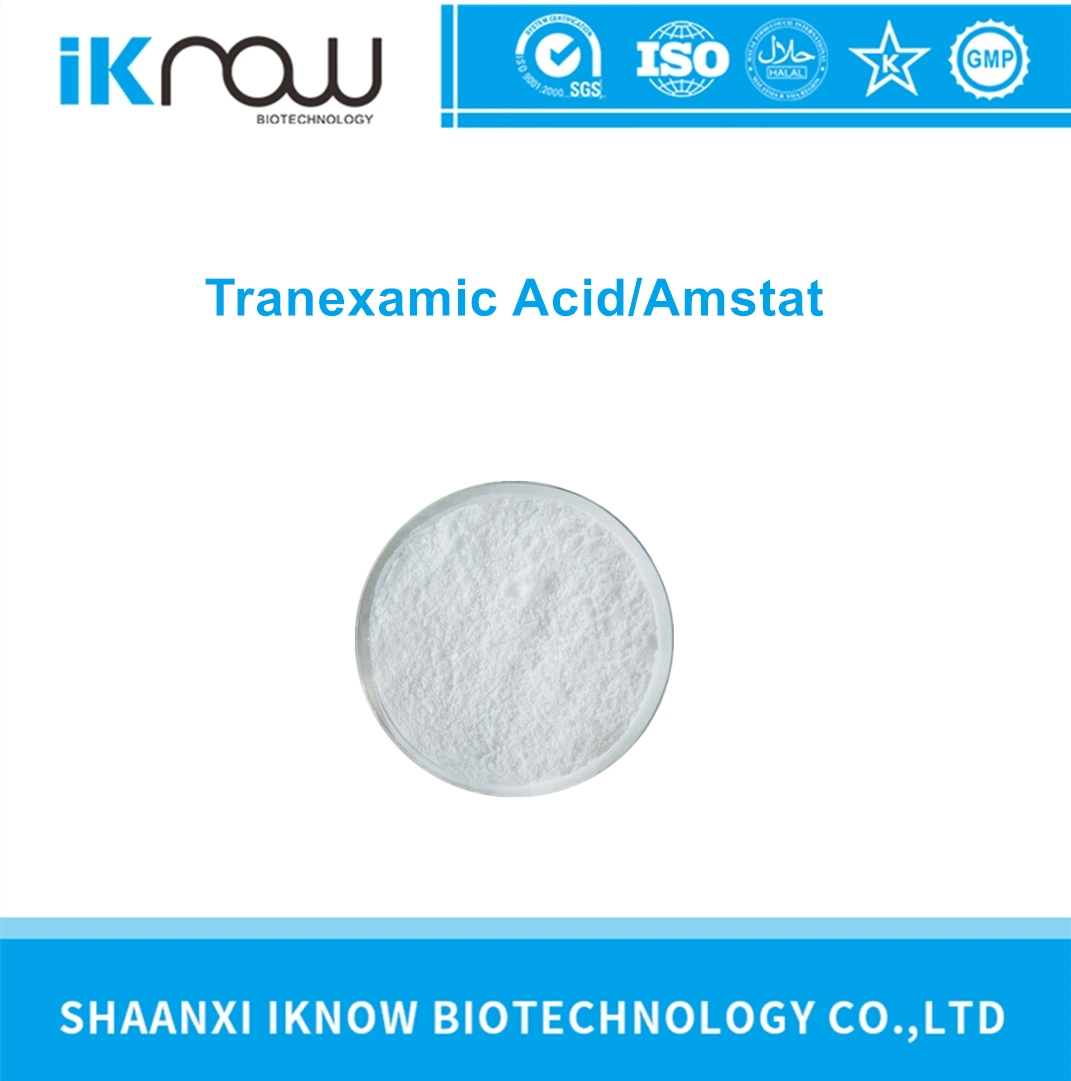 Matières premières de haute qualité de l'API Tranexamic Acid/Amstat CAS 1197-18-8 Poudre blanche pour la vente avec le meilleur prix et livraison rapide