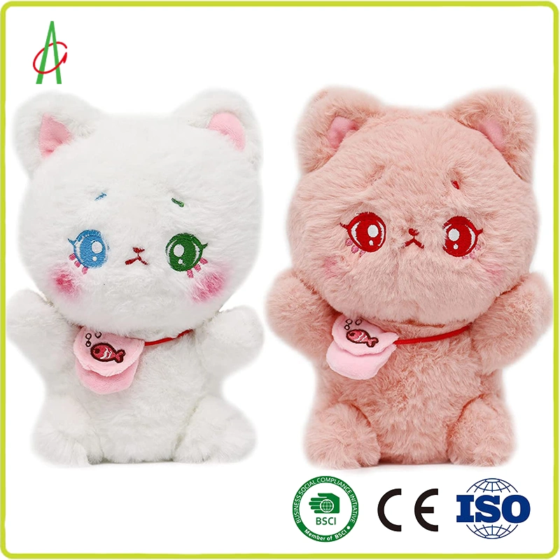 Cute cat Baby enfants Kid animal en peluche poupée oreiller mou un jouet en peluche