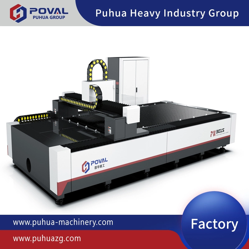 Full-Cover CNC Laser Cutting Machine From Qingdao Puhua