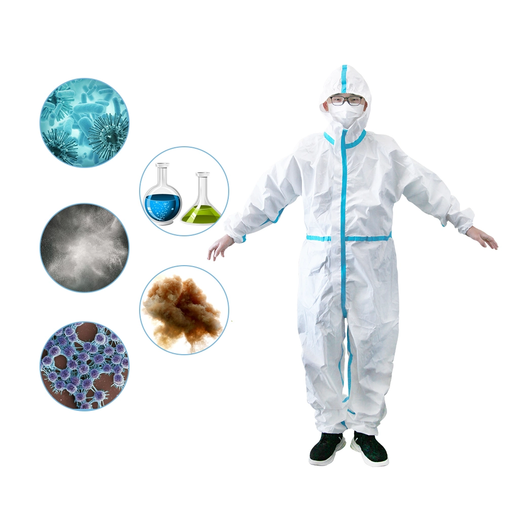 Safety Protection Clothes Suit Disposable Medical Isolation Protective Clothing