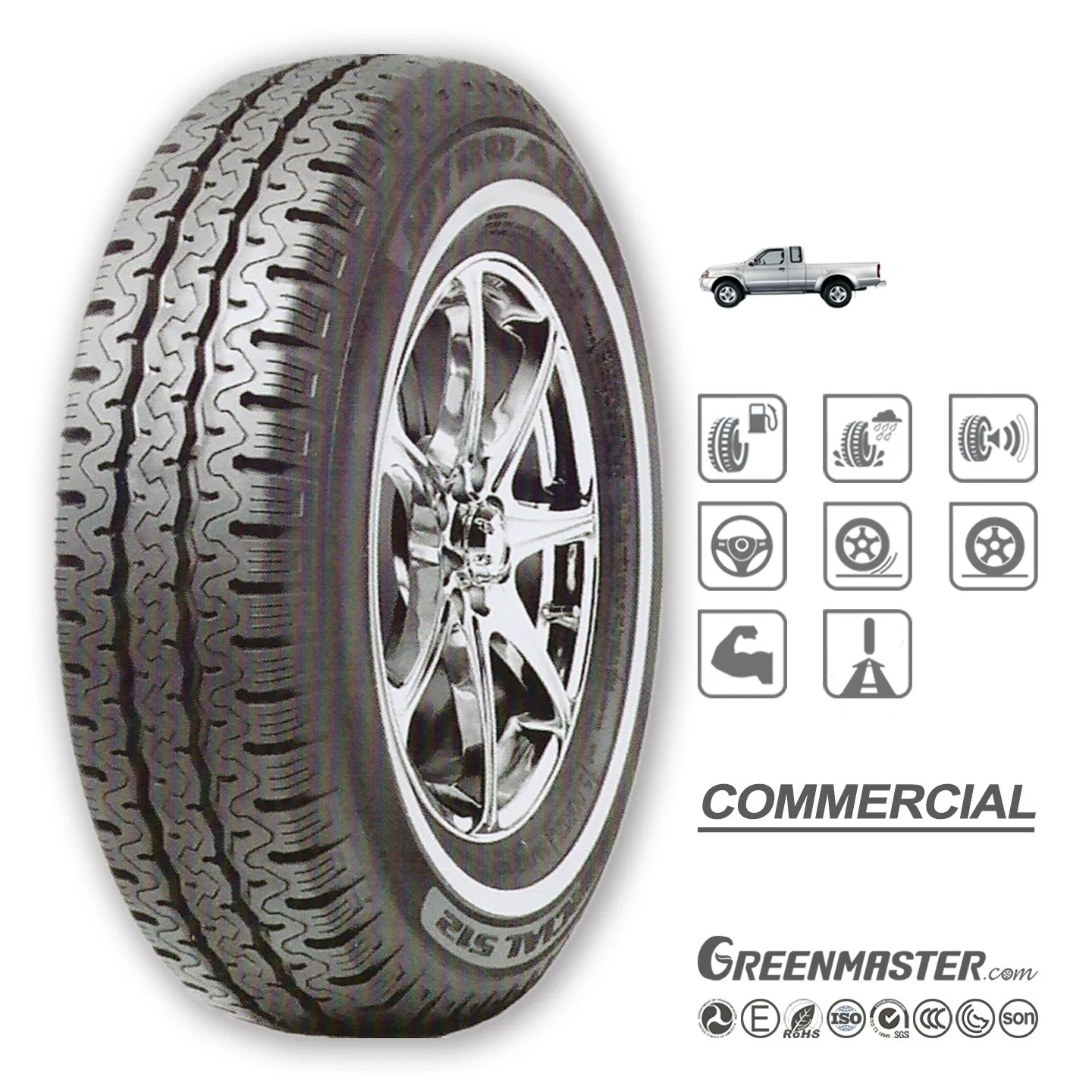 Neumático de automóvil usado 175/70r13 155r12c 175/70r14 165/70r12 175/80r13 neumático de automóvil Precios de neumáticos chinos