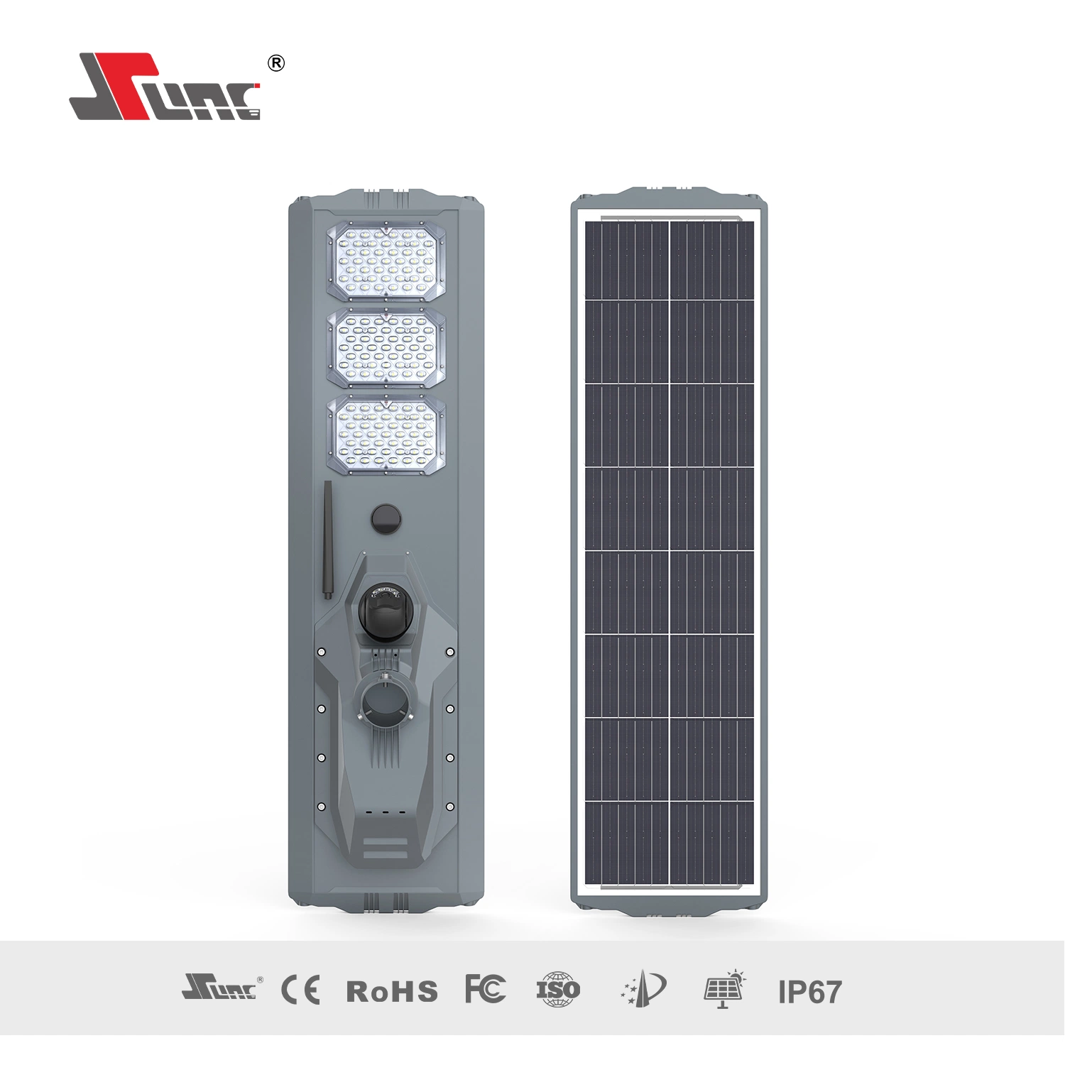 300W Outdoor Luminaria Integrated All in One LED Solar Street with 4G Camera