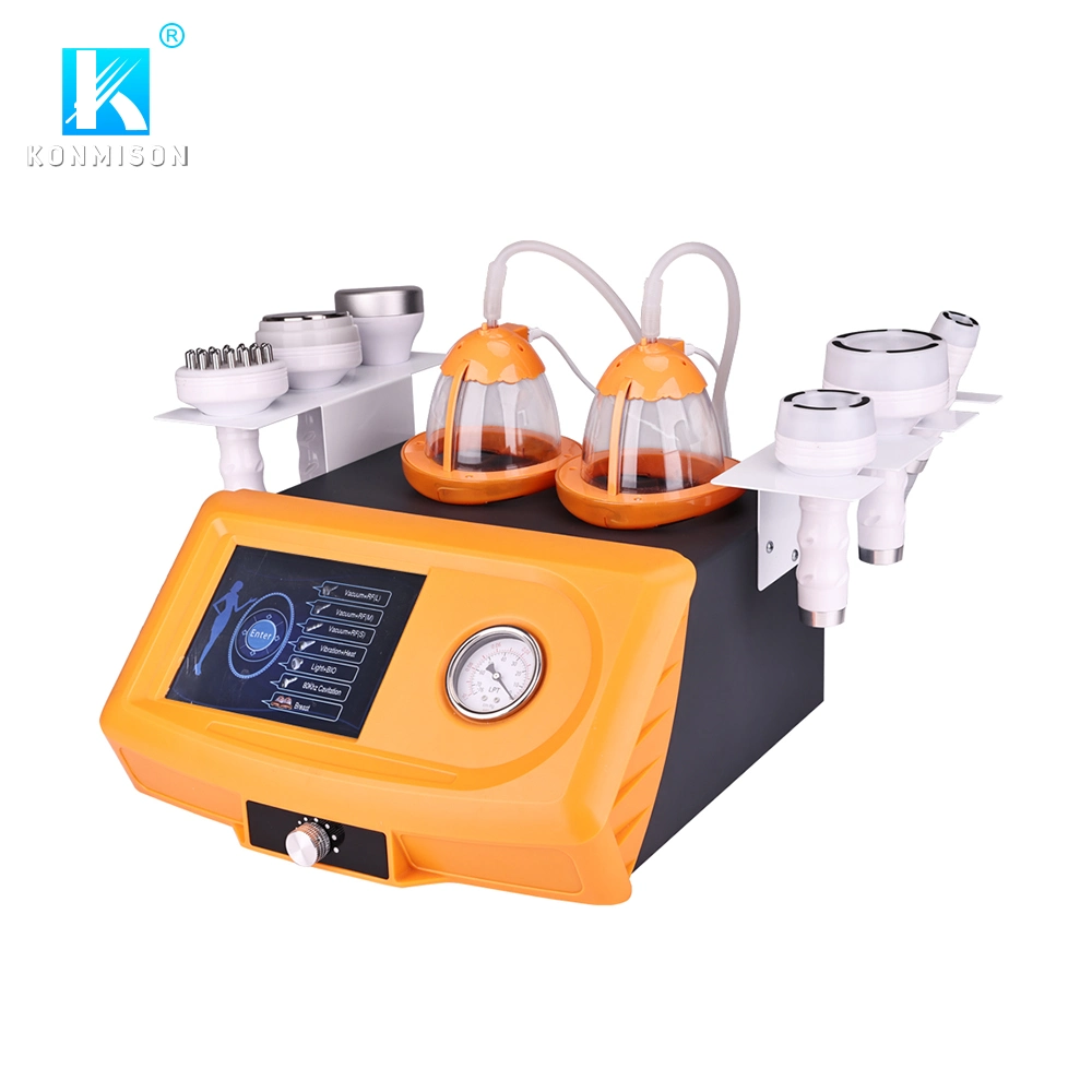 2 in 1 80K Cavitation Fat Burning Vacuum Breast Lifting Beauty Device