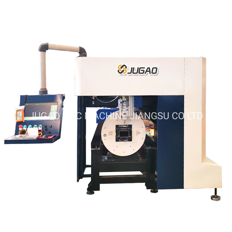 Square Round Pipe Tube Pipe Sheet CNC Fiber Metal Laser Cutter Machine