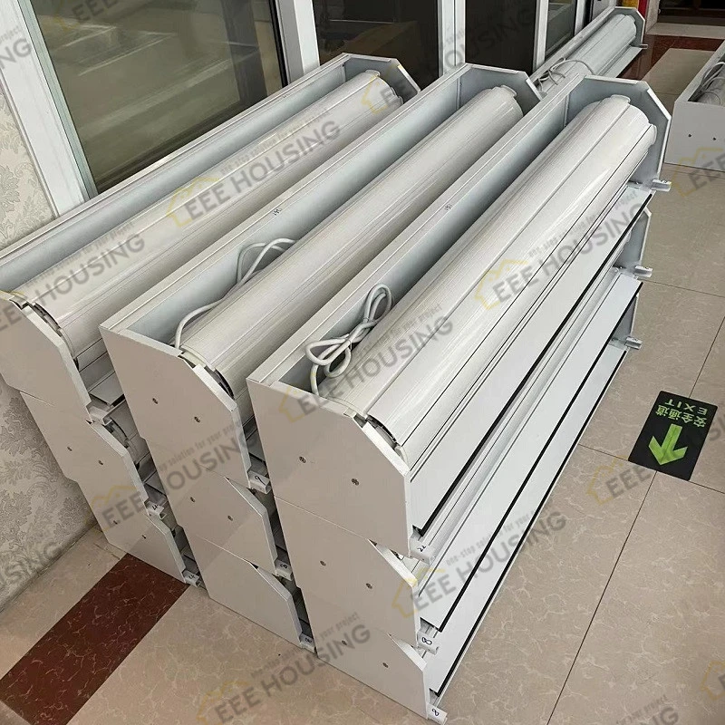 China Manufacturer Direct Supply Manual or Motorized Operation Aluminum Rolling Shutter System for House