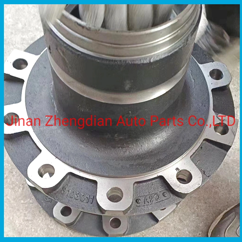 3103011-A2q Front Hub Front Wheel Hub for FAW J6 J6p J7h J7 Heavy Truck Auto Spare Parts