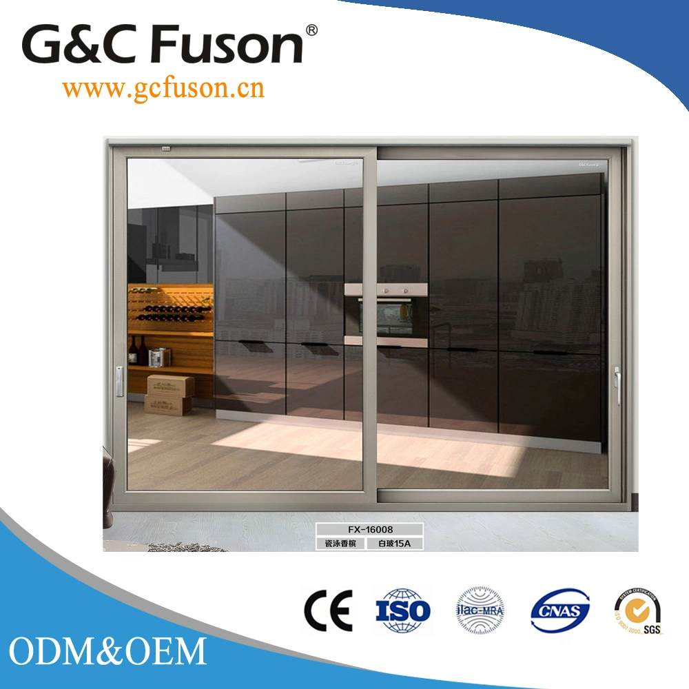 G&C Fuson Fuxuan Aluminum Alloy Sliding Door with Electric Control Shutter