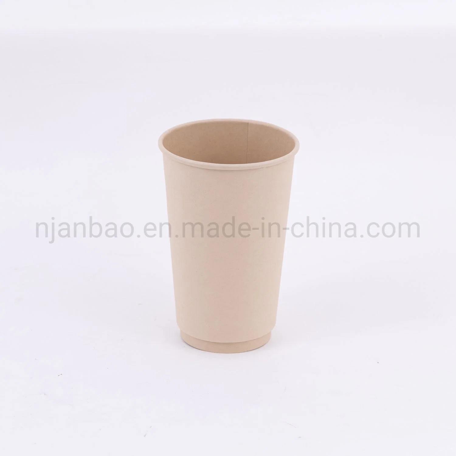 Aqueous Coated Compostable Ripple Double Single Wall Disposable Hot Coffee Tea Paper Cups