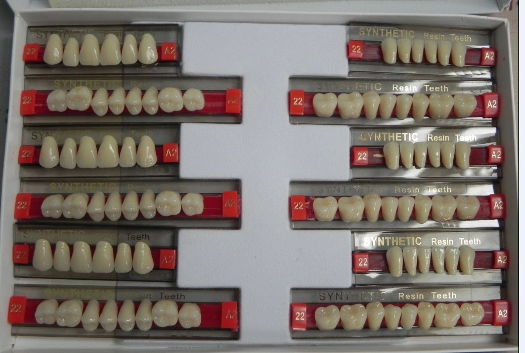 Homologación CE! ! ! 2022 Mejor Venta de 2 capas de resina sintética Dental dientes