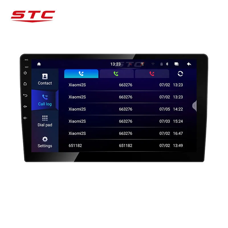 10 Zoll Auto Android Bildschirm Universal Multimedia 2 DIN Audio Stereo Auto GPS Navigation Android Auto DVD-Player