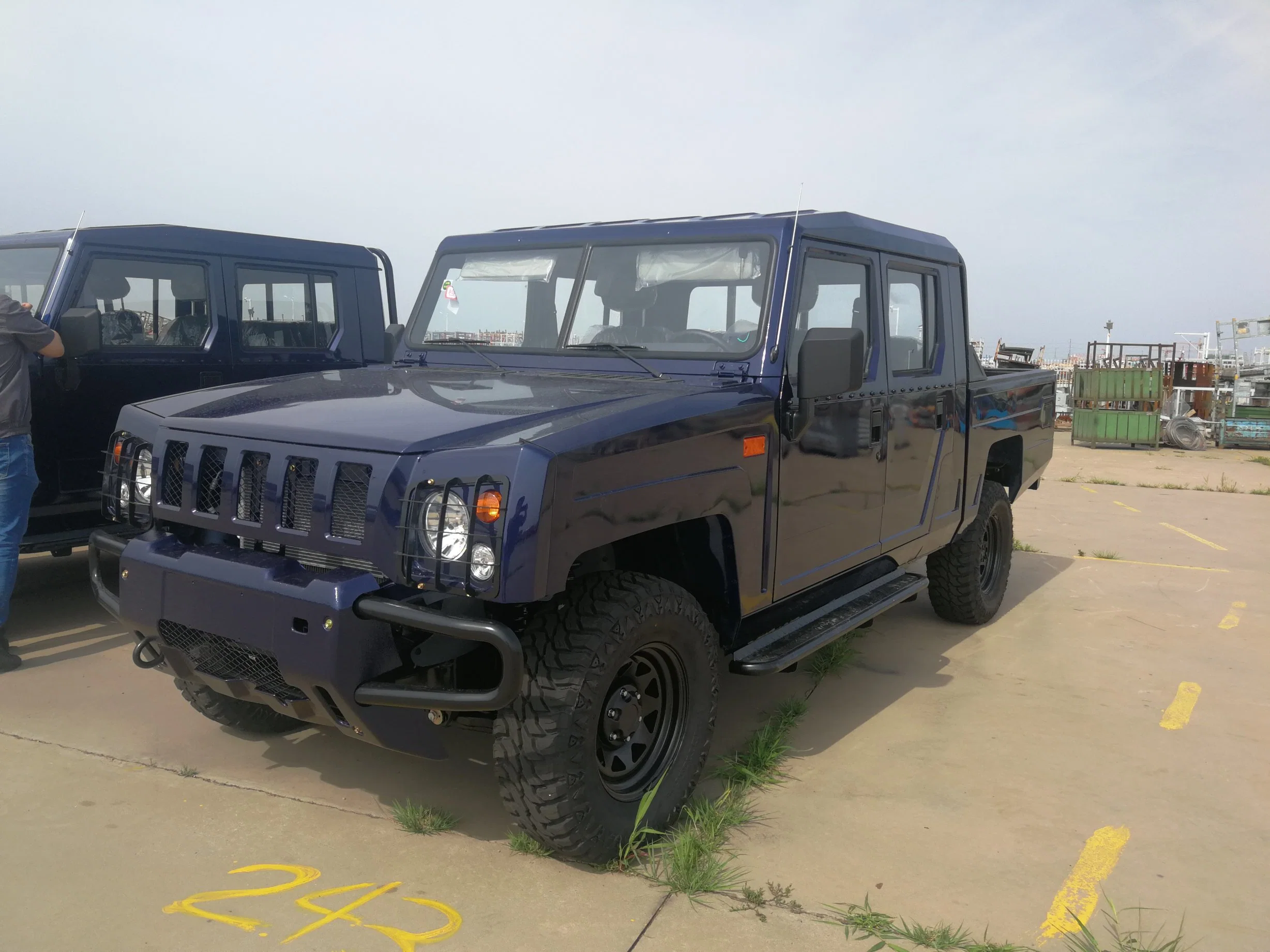 El lujo Crew Cab 4X4 / camión recolector Guerrero