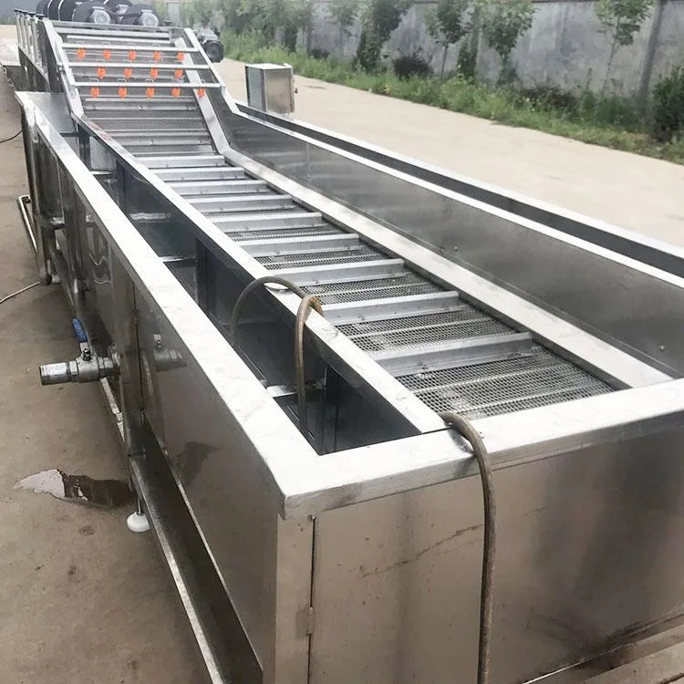 3000kg Bubble Washing Machine Manufacturers & Bubble Washing Machine a Salad Vegetable Cutting Slicer Drying Cleaning Bubble Washer Vortex Washing Processing